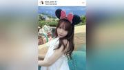「途中雨が降って前髪おわった」イコラブ・大谷映美里のディズニーが「尊い」「前髪おわっててもかわいい」