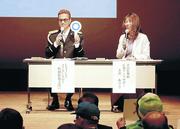 「EXILE」のATSUSHIさん 射水で防犯支援官デビュー