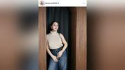 村重杏奈、メイクを変えてイメチェン「似合ってる」体の美ラインが「最高に綺麗＆美しい女性」「美女」