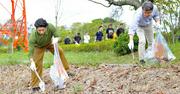 清掃活動に賀来賢人が参戦!
