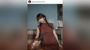 妊娠中の荻野由佳、タイトなワンピース姿でふっくらおなかがあらわ「周りの人達に感謝いっぱい！」