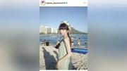 １児の母になった２７歳元アイドル　美肌がまぶしい！海辺をノースリワンピで満喫「これは勝ち組人生」「お綺麗」…荻野由佳が公開