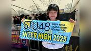 大会オフィシャルショップにアンバサダーのSTU48・池田裕楽さんが ...