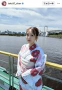 元AKB48でタレントの高橋みなみが13日までに自身のSNSを更新。夏 ...