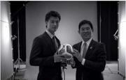 “目標『優勝』”竹内涼真 W杯開幕目前 森保監督とツーショットに ...