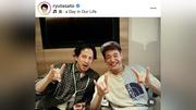 佐藤隆太「嵐」ライブで岡田准一と再会ショット「木更津キャッツアイ世代です」「エモい！」「胸熱すぎ」妻夫木聡も参戦