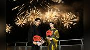 横浜流星＆広瀬すず、劇中の花火大会に浴衣姿でサプライズ登場　ダブル主演映画ロケ地に凱旋